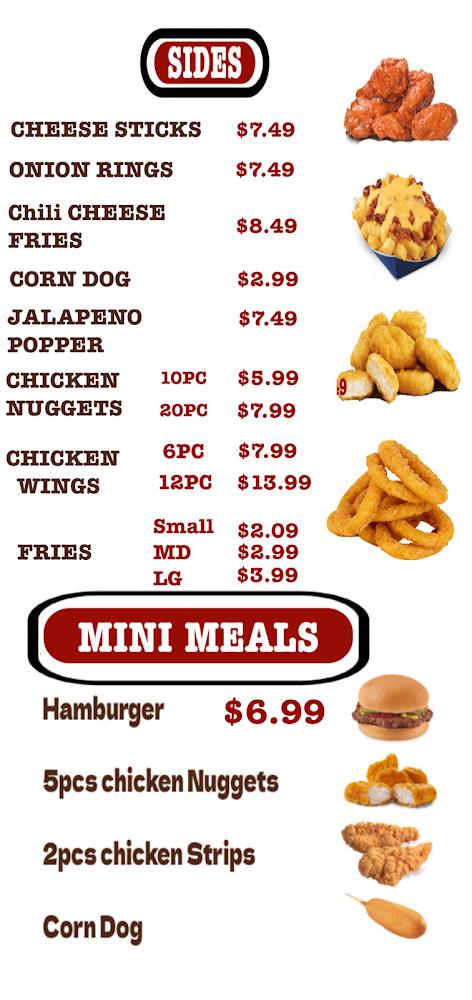 Leo’s Hot Chicken & Burgers Menu image 2